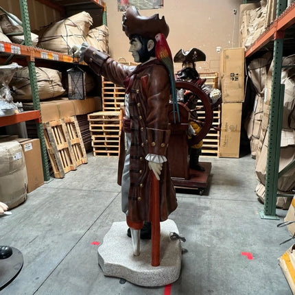 Pirate With Lantern Life Size Statue LM Treasures - H