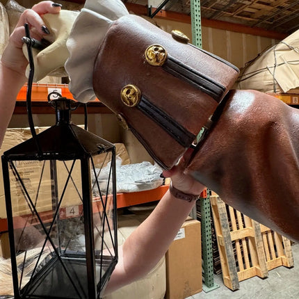 Pirate With Lantern Life Size Statue LM Treasures - H