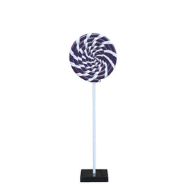 Purple Swirl Lollipop Over Sized Statue - LM Treasures 