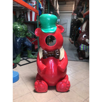 Red Gummy Bear Photo Op Over Sized Statue - LM Treasures 