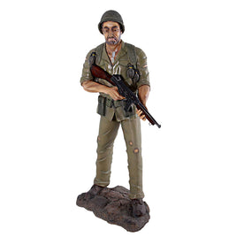 Soldier WWII Life Size Military Statue