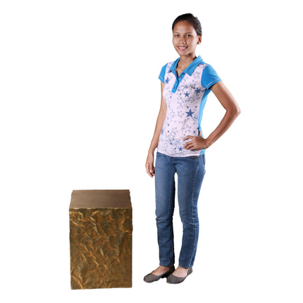 Small Crumpled Pedestal Statue - LM Treasures