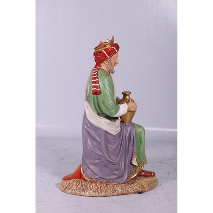Nativity King Melchior Christmas Life Size Statue - LM Treasures 