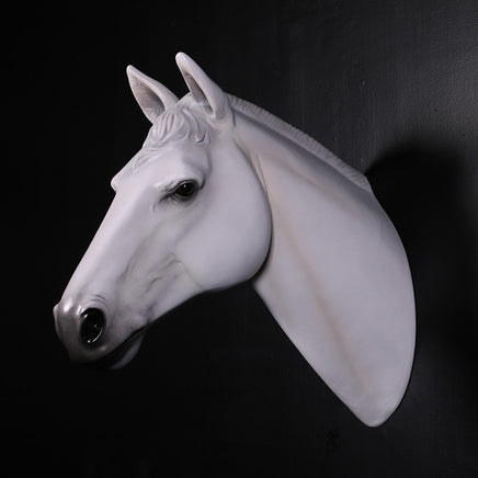 White Horse Head Statue - LM Treasures 