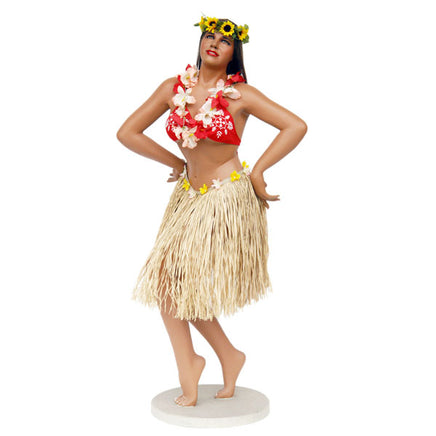 Hawaiian Hula Girl Life Size Statue - LM Treasures 