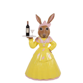Miss Rabbit Over Sized Statue - LM Treasures 