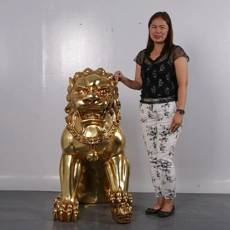 Foo Dog Female Chinese Lion Statue LM Treasures