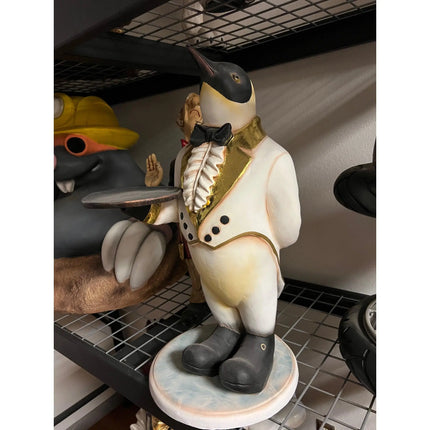 Penguin Butler Small Statue LM Treasures - A