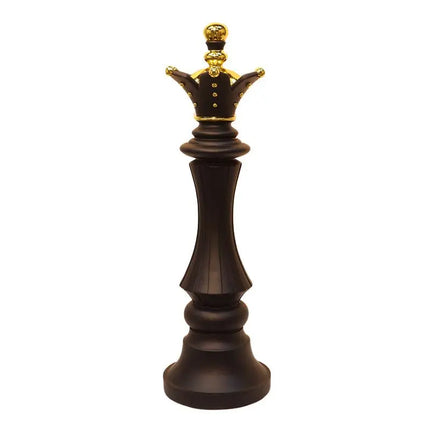 Black Queen Chess Piece Life Size Statue LM Treasures - H