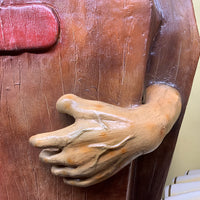 Coffin With Hand Life Size Statue - LM Treasures 
