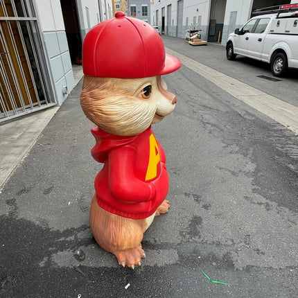 Pre-Owned Alvin And The Chipmunks Set of 3 Life Size Statues LM Treasures - P