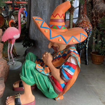 Mexican on Siesta Life Size Statue LM Treasures - PT