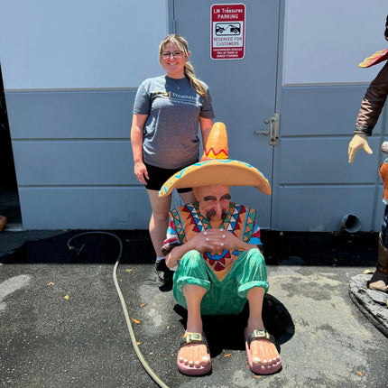 Mexican on Siesta Life Size Statue LM Treasures - PT