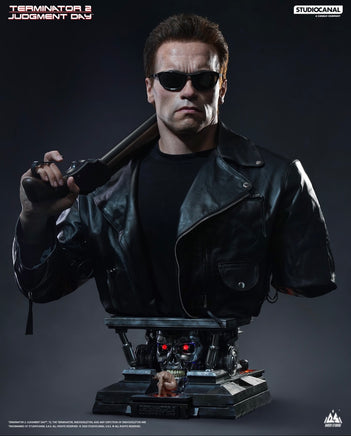 Terminator 2 T-800 Bust (Arnold Schwarzenegger) Life Size Statue - LM Treasures