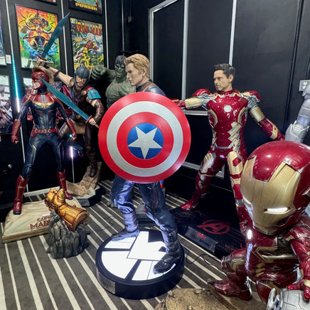 Captain America From The Winter Soldier Life Size Statue - LM Treasures 