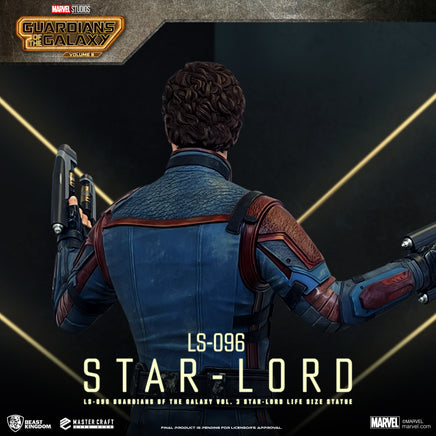 Marvel Guardians of the Galaxy Vol. 3 "Starlord" Life Size Statue - LM Treasures 
