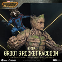 Marvel Guardians of the Galaxy Vol. 3 "Groot & Rocket" Life Size Statue - LM Treasures 