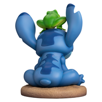 Disney 100 Years of Wonder Stitch w/ Frog Master Craft Table Top Statue - LM Treasures 