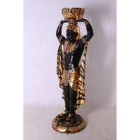 Egyptian Plant Holder Male Life Size Statue - LM Treasures 