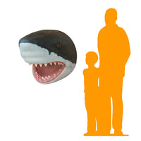 Jumbo Great White Shark Head Statue - LM Treasures 