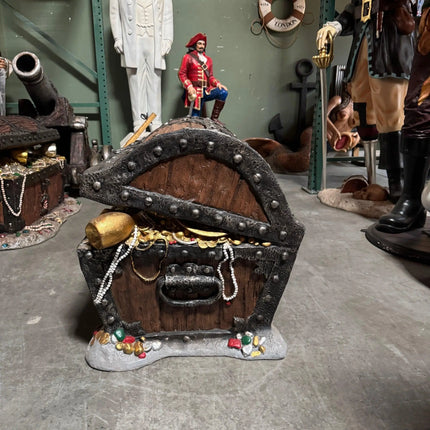 Big Treasure Chest Life Size Statue LM Treasures - PT