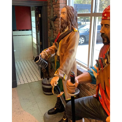 Pirate Captain Enrico Life Size Statue LM Treasures - PT