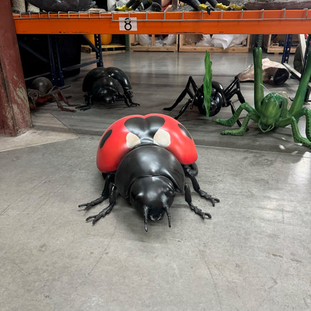 Lady Bug Insect Over Sized Statue - LM Treasures 