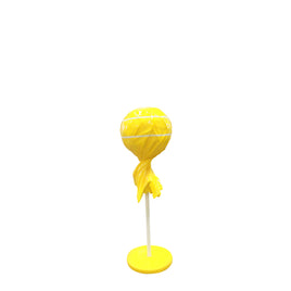 Yellow Lollipop Over Sized Statue - LM Treasures 