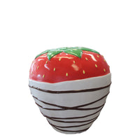 White Chocolate Covered Strawberry Statue - LM Treasures 