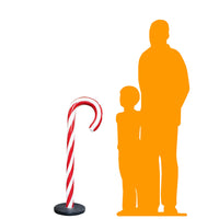 Small Peppermint Candy Cane Over Sized Statue - LM Treasures 