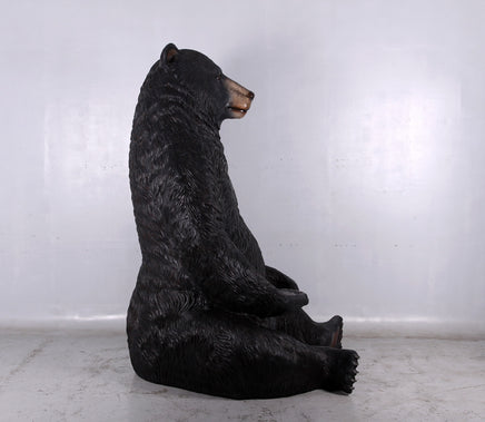 Jumbo Black Bear Life Size Statue - LM Treasures 