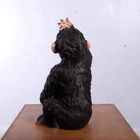 Boozy Monkey Chimpanzee Life Size Statue - LM Treasures 