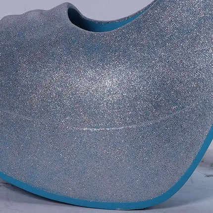 Blue Stiletto High Heel Shoe Over Sized Statue LM Treasures - H