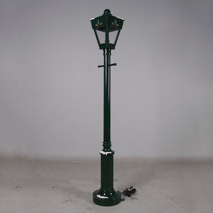 Green Lamp Post Life Size Statue - LM Treasures 