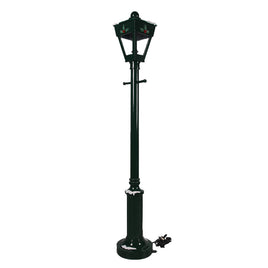 Green Lamp Post Life Size Statue - LM Treasures 