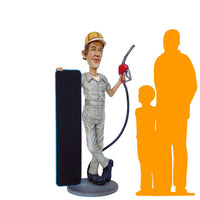 Gasoline Man Menu Life Size Statue - LM Treasures 