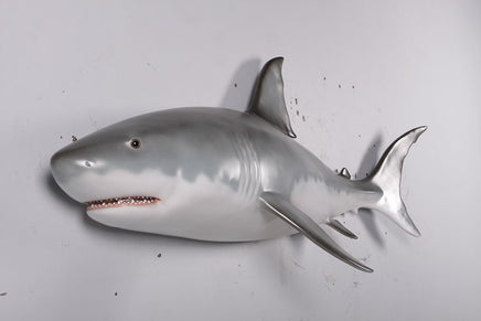 Small Great White Shark Wall Decor Statue - LM Treasures 