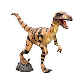 Velociraptor Dinosaur Life Size Statue - LM Treasures 
