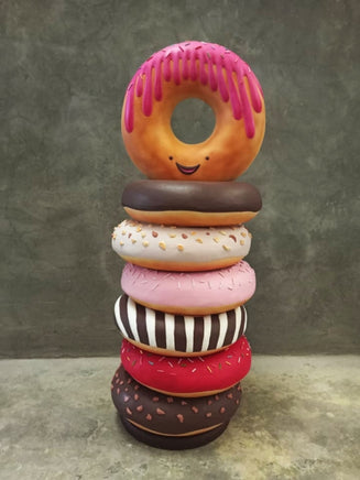 Medium Stacked Donuts Over Sized Statue - LM Treasures 