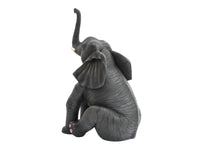 Sitting Elephant Statue - LM Treasures 