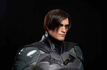 The Batman (Robert Pattinson) Silicone Head Only Life Size - LM Treasures 