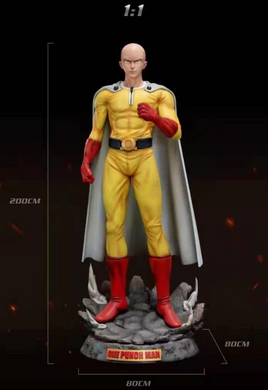 One Punch Man Life Size Statue 1:1 - LM Treasures 
