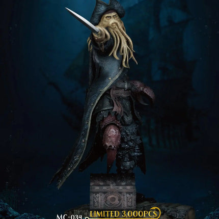 Pirates of the Caribbean Master Craft Davy Jones Table Top Statue LM Treasures - MC