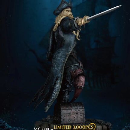 Pirates of the Caribbean Master Craft Davy Jones Table Top Statue LM Treasures - MC