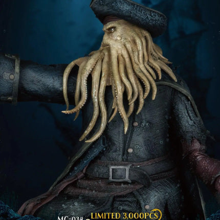 Pirates of the Caribbean Master Craft Davy Jones Table Top Statue LM Treasures - MC