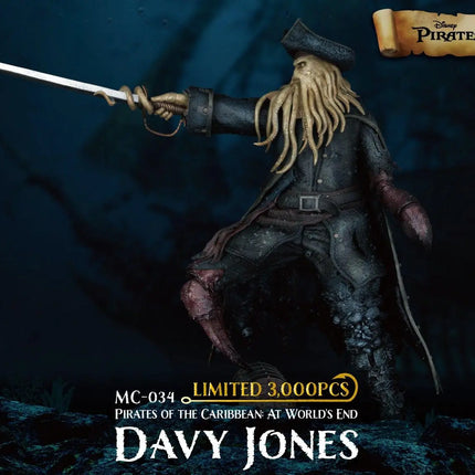 Pirates of the Caribbean Master Craft Davy Jones Table Top Statue LM Treasures - MC