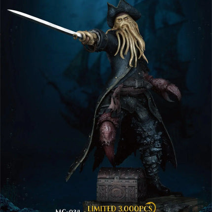 Pirates of the Caribbean Master Craft Davy Jones Table Top Statue LM Treasures - MC