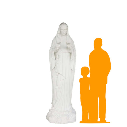 Monte Maria Virgin Mary Christmas Life Size Statue - LM Treasures 