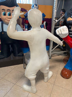 Ronald McDonald All White Life Size Statue - LM Treasures 