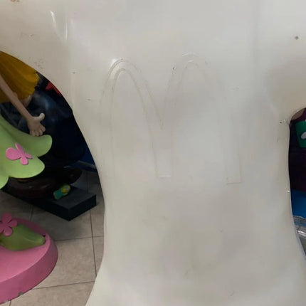 Ronald McDonald All White Life Size Statue LM Treasures - P